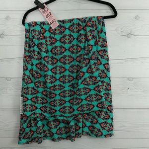 LuLaRoe 2XL Aztec Print Maxi Skirt